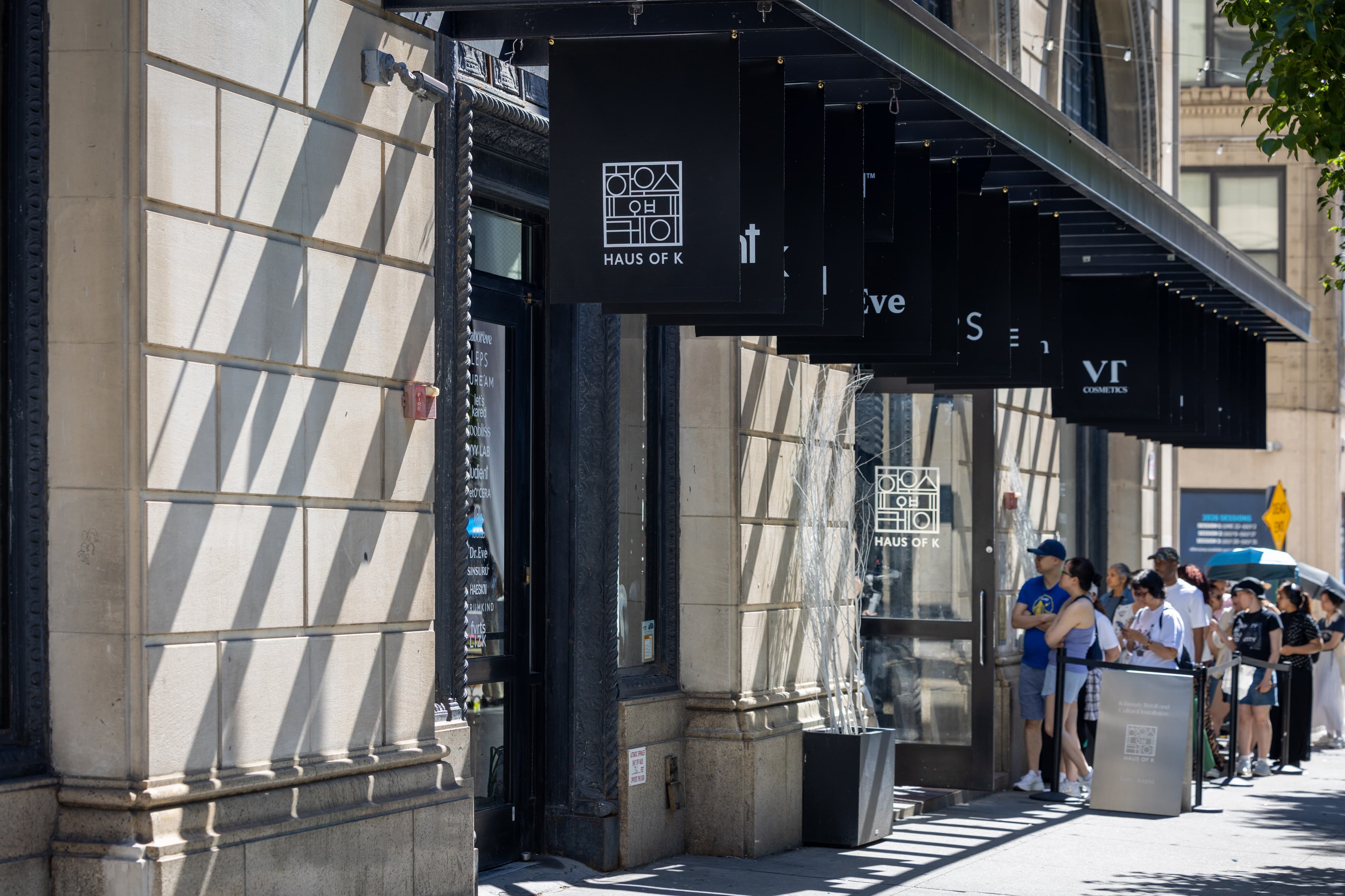 The storefront on Adams Street